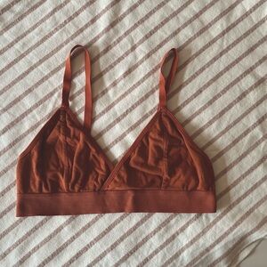 Richer Poorer bralette - terracotta